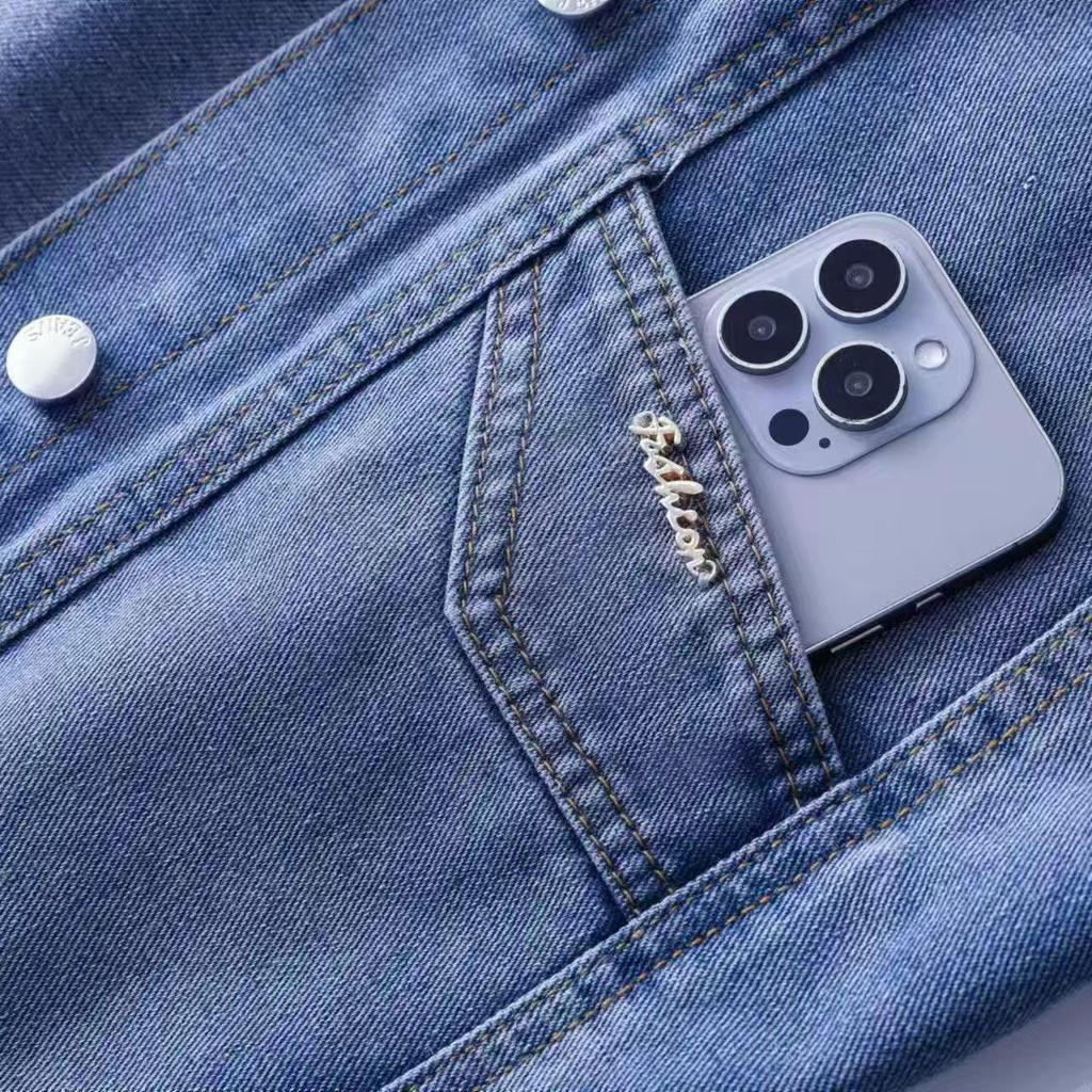 Women's Korean Style Retro Denim Vest - Petite, Loose Fit for Spring & Autumn