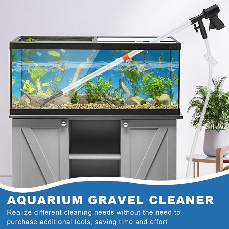

Aquarium Vacuum Water Changing Equipment Fish Tank Water Changing Equipment With Air Push Button For Freshwater Reef Turtle China Mainland