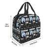 Funny Trueno Hip Hop Rapper Insulated Lunch Bag for Women Office Cooler Thermal Food Box Tote Portable Lunch Boxes Container