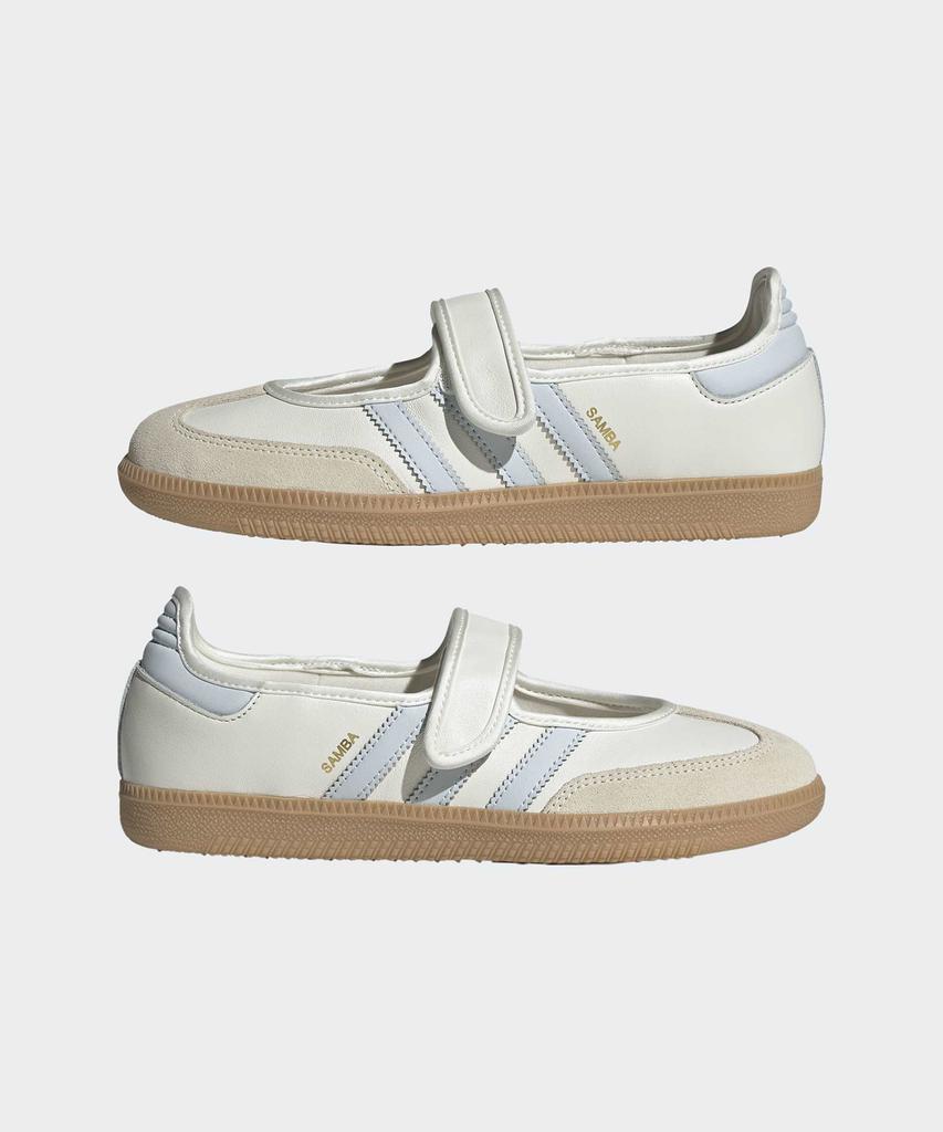 Adidas Samba Jane - Cloud White: Hallo Blue / Jr7339