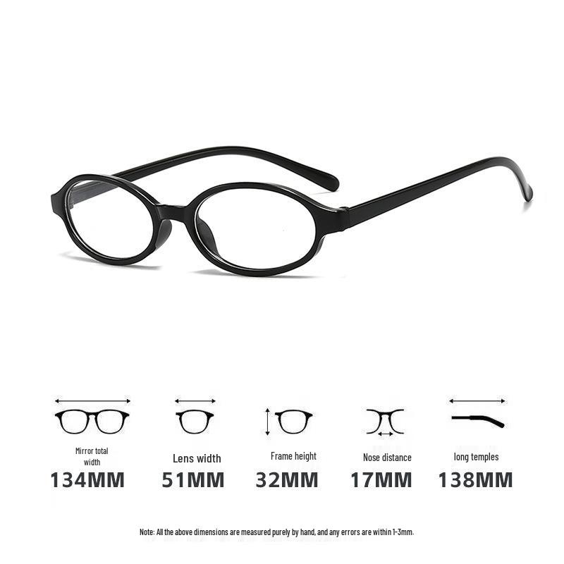 Trendy Unisex Korean-Style Myopia Glasses with High-End Anti-Blue Light Frames