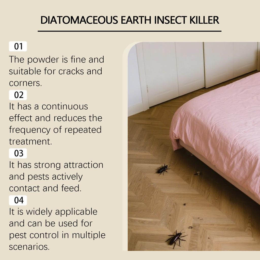 Targeted Practical Ingredients For Reducing Indoor And Outdoor In Insecticidal Powder. Suitable For Use In Kitchens, Living Rooms, And Outdoors.
