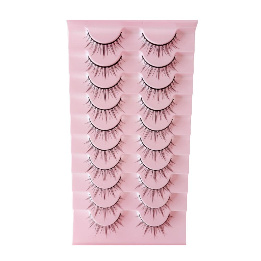 5/10 Pairs Soft False Eyelash Extension Dramatic Mink Eyelashes Beauty Faux Cils  Eyelash Extension
