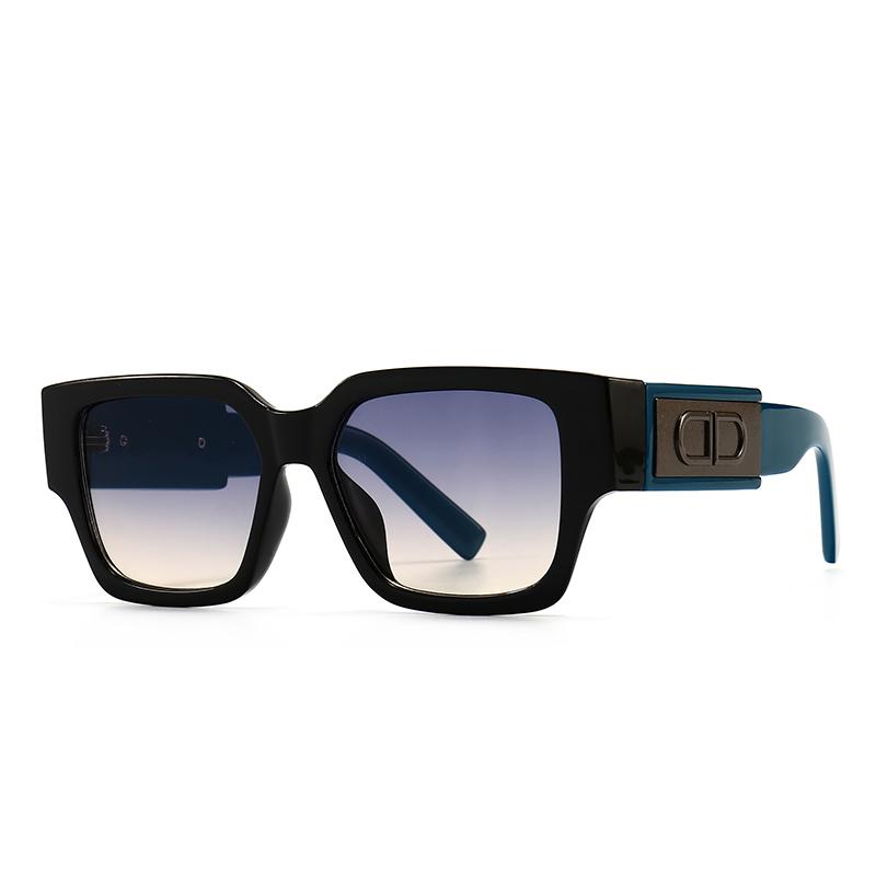 Evropské a americké značkové moderní retro sluneční brýle High-end dámské sluneční brýle ve stylu Ins Všestranné a trendy 917