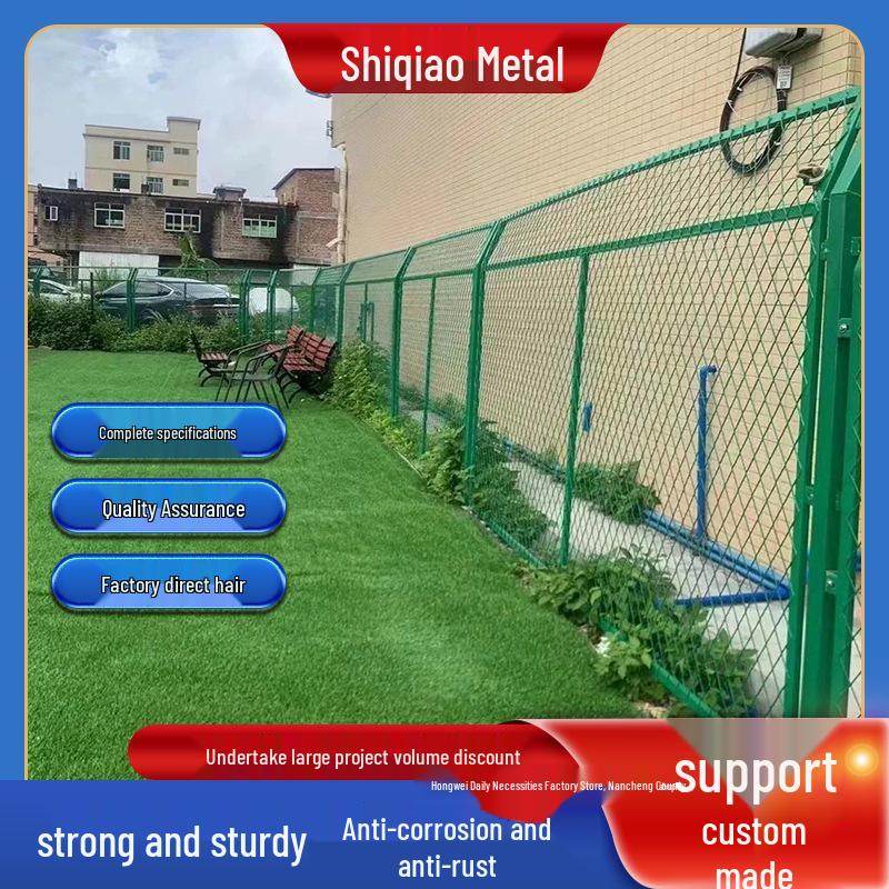 Dual-Sided Wire Mesh Guardrail and Orchard Protection Fence
