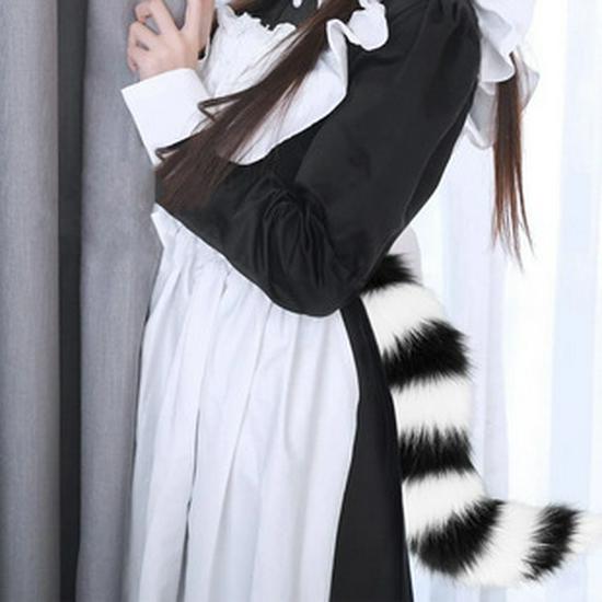 Halloween Fuchs Plüsch Schwanz Cosplay Kostüm Accessoire