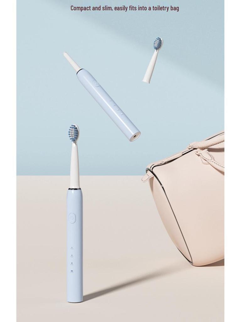 Adult Three-Speed Soft Bristle Sonic Electric Toothbrush with USB Charging