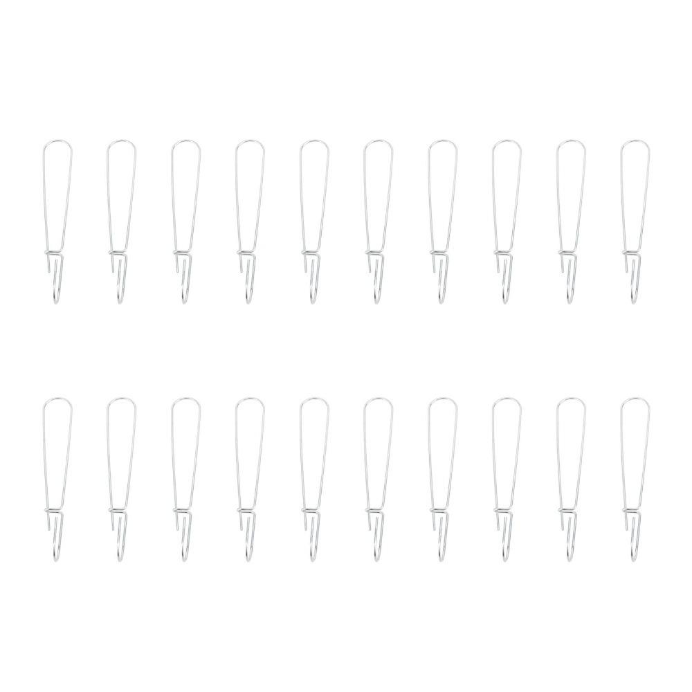 

20pcs Metal Hangers Pattern Hangers 7.28 Inch Paper Storage Hanging Hook Design Studio
