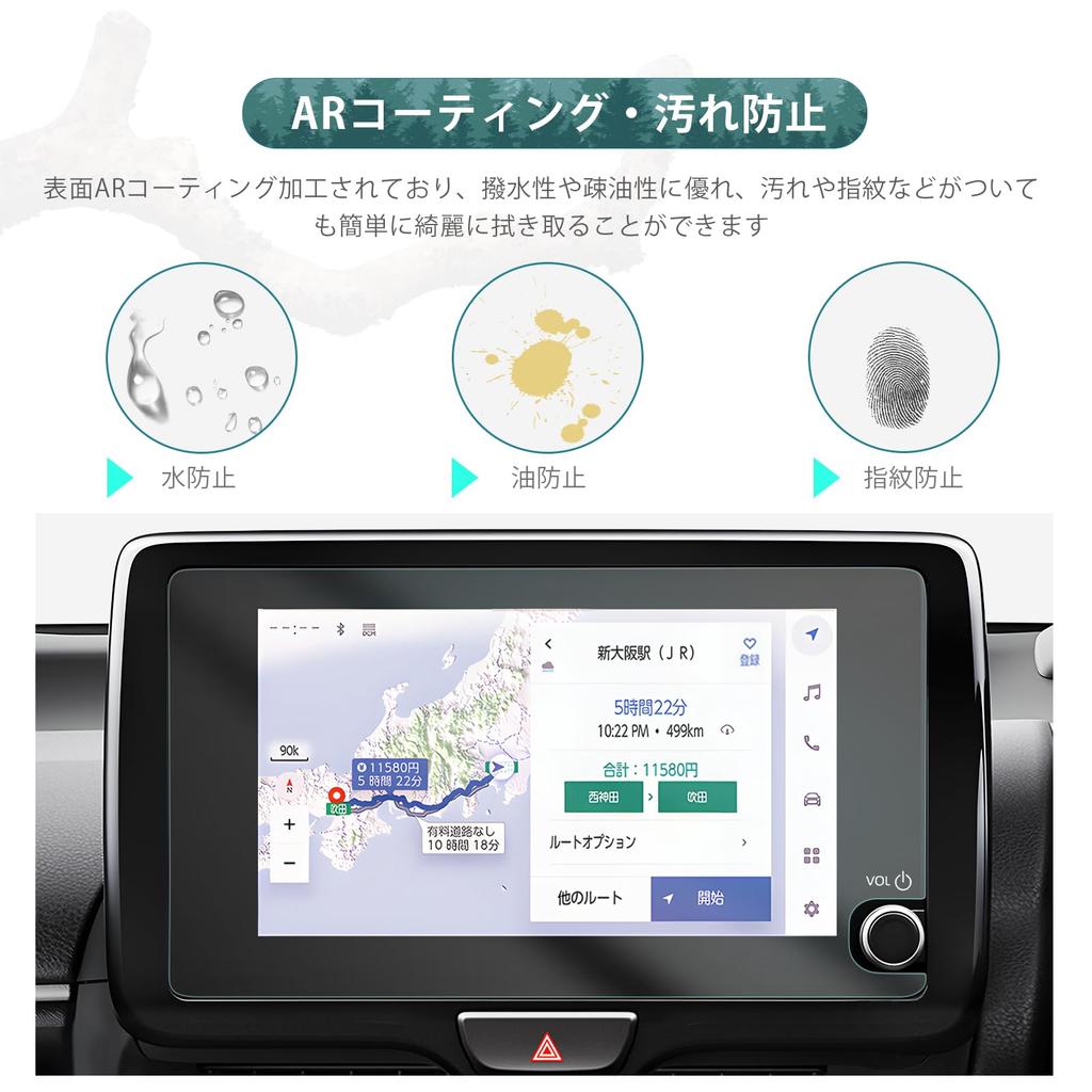 HUAHAO (Improved 2024.1), Yaris Cloth 10/15 Series Dedicated Navigation Film, 8 Inch Yaris Nanotechnology,