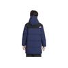 Nike Hooded Stylish Spliced Long Sleeve Comfortable Down Jacket Kids jackets Deep-Navy HQ7155-410