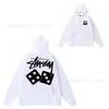 Mens Oversized Hooded Sweatshirt With Letter Print Streetwear Style Cotton Pullover Winter