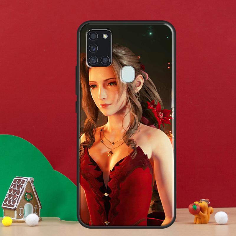 Aerith Gainsborough Final Fantasy Case For Samsung Galaxy A54 A34 A14 A51 A71 A50 A52S A12 A22 A32 A52 A53 A33 A13 Cover Coque