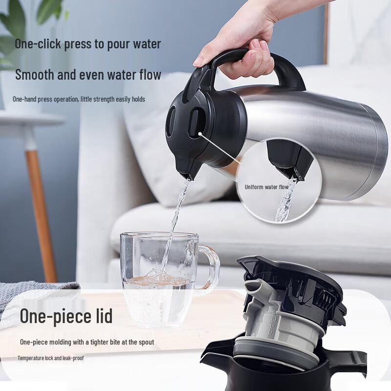 Zojirushi SH-HA19C Edelstahl Vakuumisolierte Flasche 1,9L
