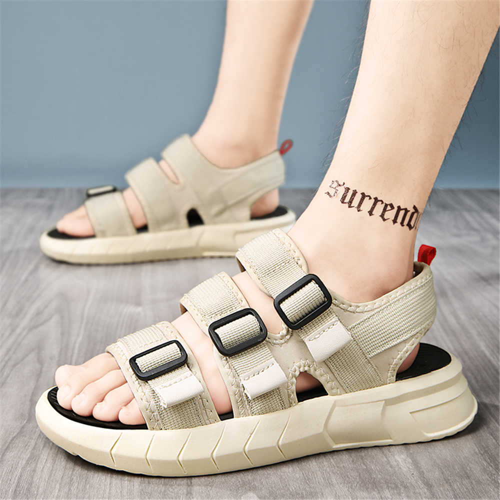 Fashion Hawaiian Buckle Large Men's Sandals Slippers Finger Flip Flops Men Shoes Blue Sneakers Sport Expensive Latest Besket Lux