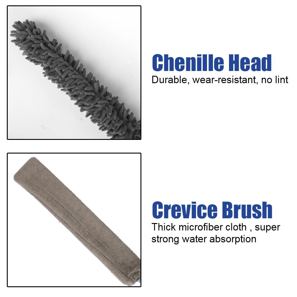 Dust Cleaner Household Dusting Long Extendable Duster Cleaner Brush Gap Dust Removal Dusters Bendable Dust Brush
