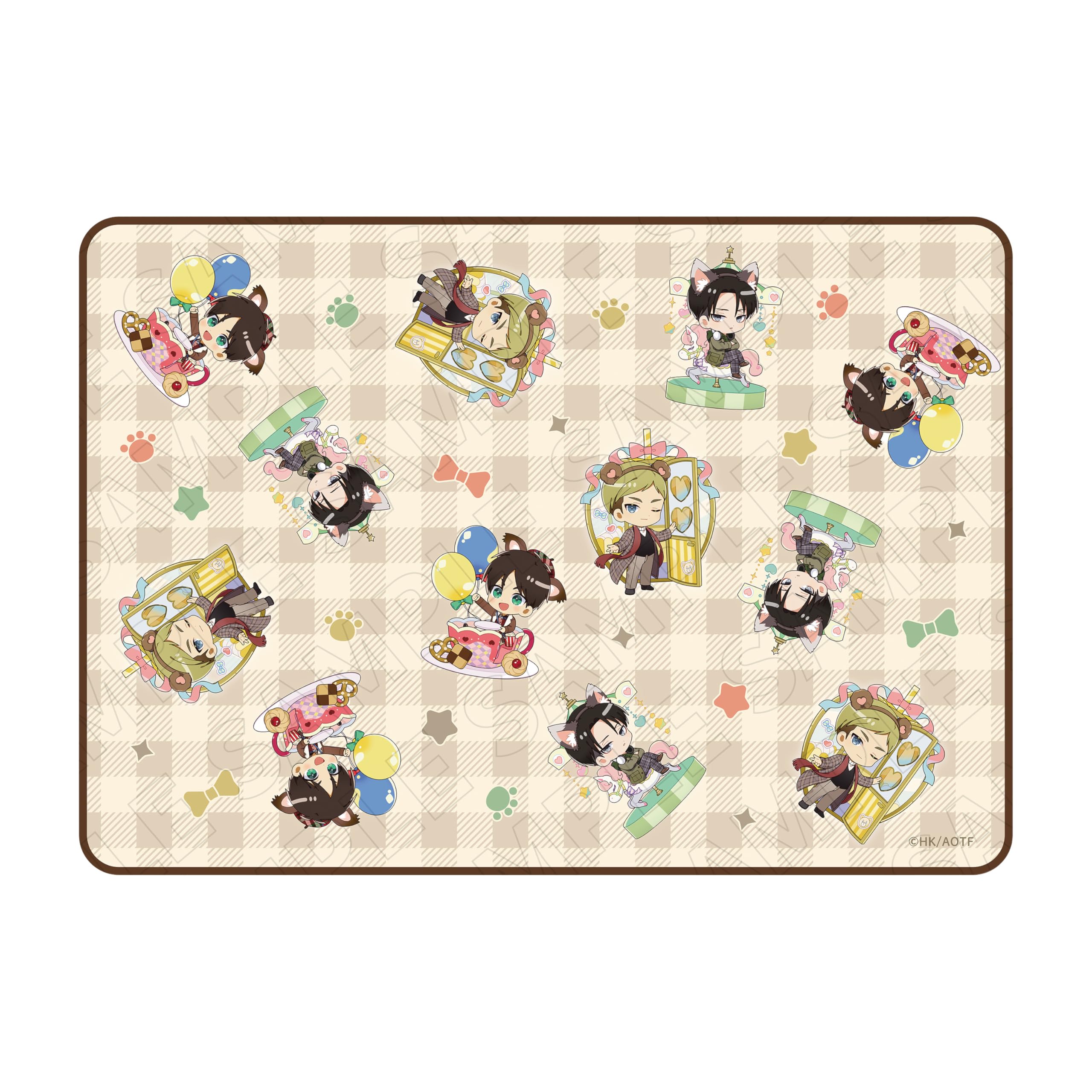 Attack on Titan Mini Character Blanket