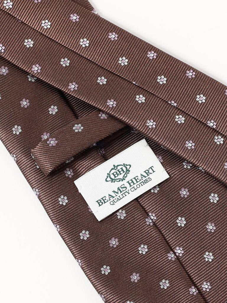 [BEAMS HART] Silk Tie, Small Pattern Tie, 26SS2, Men's, BEIGE FREE