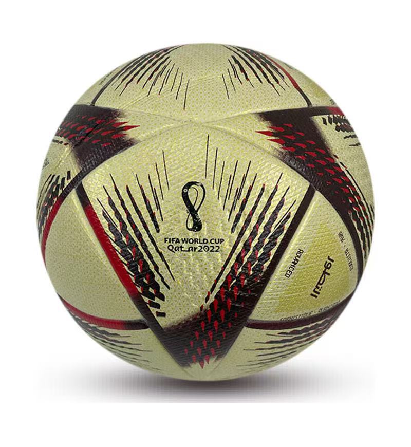 Vysoce kvalitní fotbalový míč Oficiální velikost 5 PU materiál Bezešvý Odolný proti opotřebení Zápasový Tréninkový Fotbal Futbol Voetbal Bola