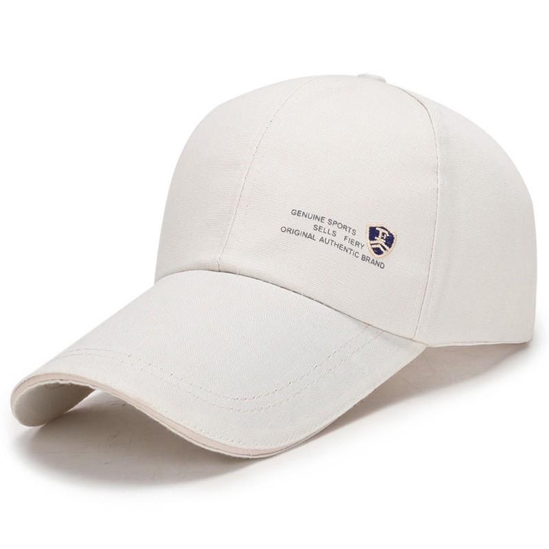 Four Seasons Universal Extended Brim Sun Protection Baseball Cap - Unisex Duckbill Hat for Outdoor Casual Wear