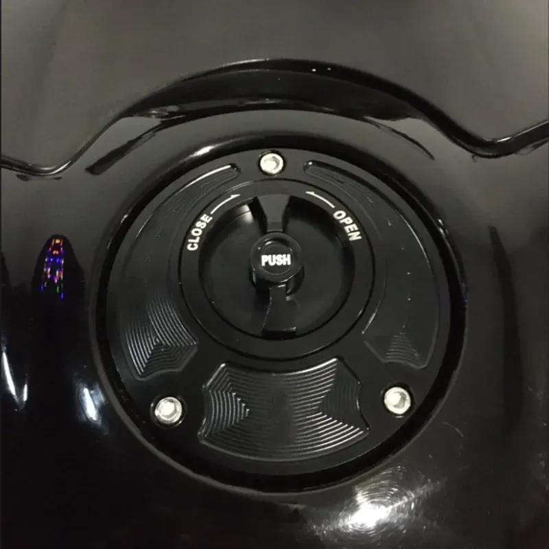 For Yamaha YZF R6 all years Fuel Gas Tank Cap Cover CNC Aluminum Keyless Motorcycle Accessories 6 Colors