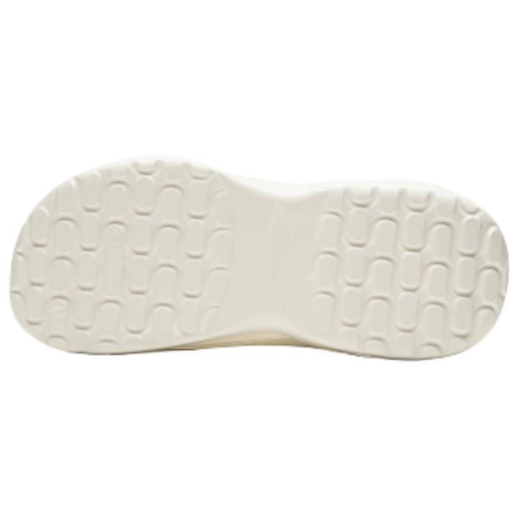 Li Ning Capsule Toy Shoes EVA Clogs Unisex Mother Of Pearl White AGAW019-1