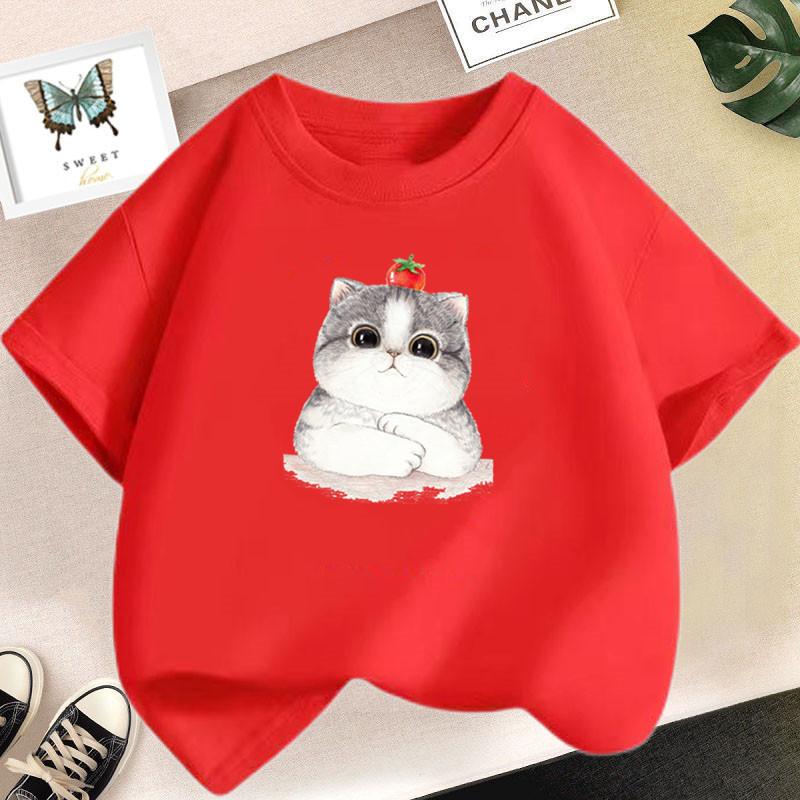Cute Cartoon Rabbit Lollipop Print T Shirts Student Girls Kawaii Tee High Quality Cotton Summer Short Sleeve Casual Tops