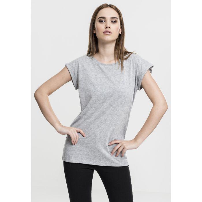 T-shirt femme - Urban Classic - Extended - Gris - Manches longues - 100% coton