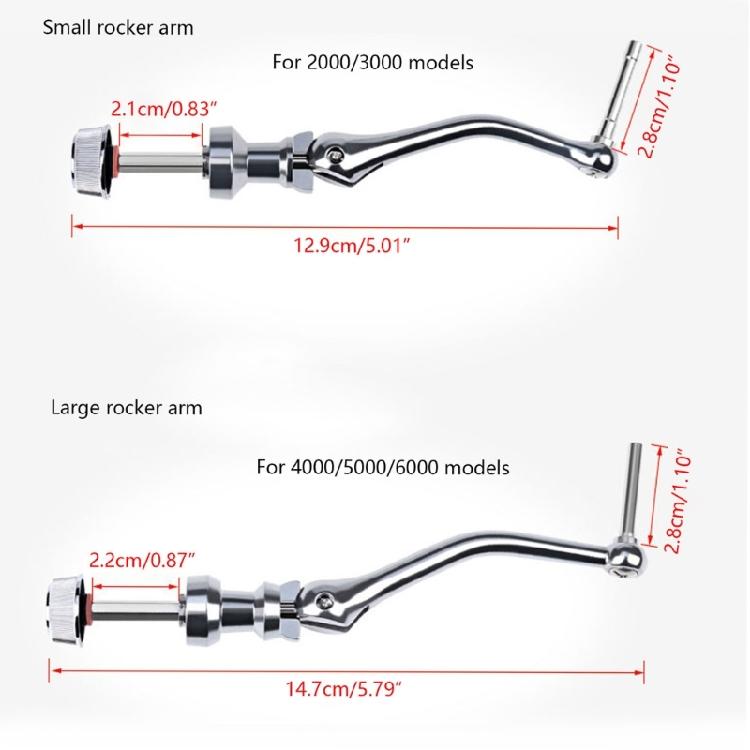 Fishing Reel Handles Rocker Arms Easy To Install Fishing Reel Retrofit Parts