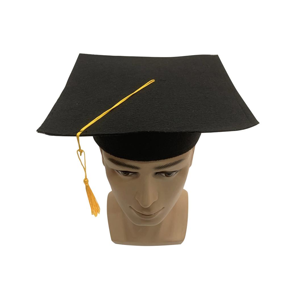 Neutral Adult Child Graduation Cap With Tassel High School