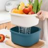 Double-Layer Multi-functional Kitchen Draining Basket