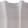 NITORI Flat Curtain CT01 100% Cotton Grey 110x200 Cm Set of 2 Drapery Window Treatment with Adjustable Hooks