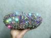 Rhinestone Evening Bag Yellow/Pink /Green Diamond Wedding Purses Bridal Prom Clutches Luxury Women Crystal Clutch Handbags