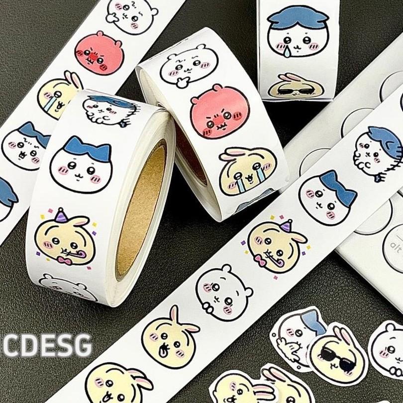 Chiikawa Roll Stickers: High-Value Decorative, Journal, Sealing, and Student Stickers