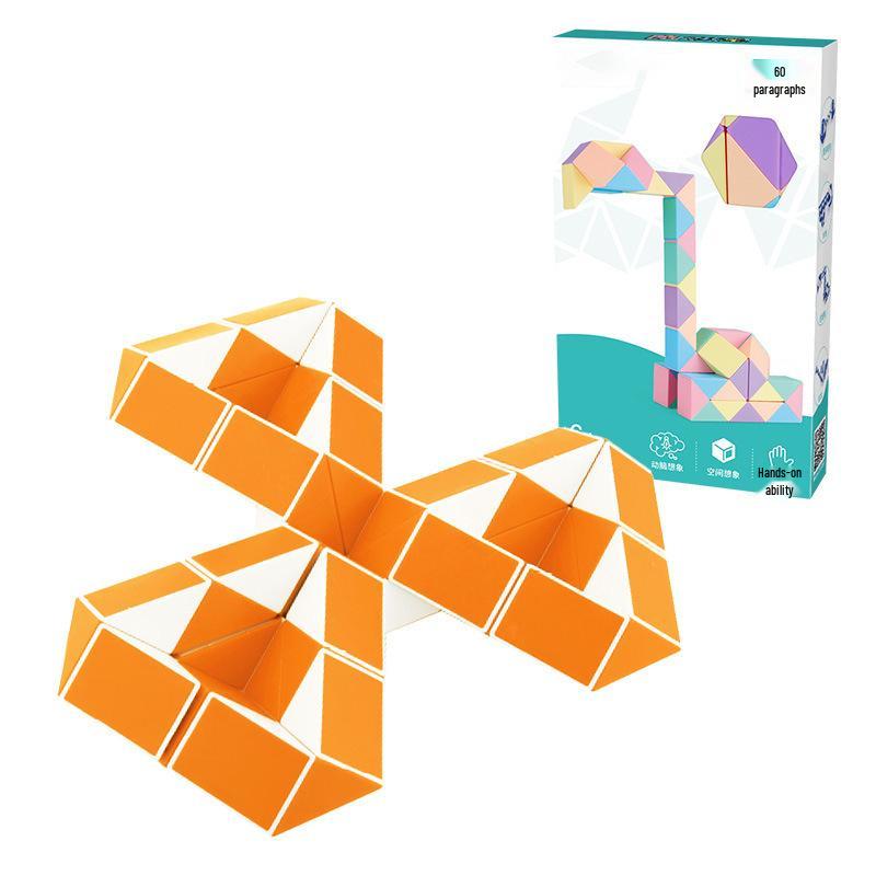 Macaron Magic Cube Set: 24, 36, 48, 60, 72 Sections - Children's Educational Toy Ruler