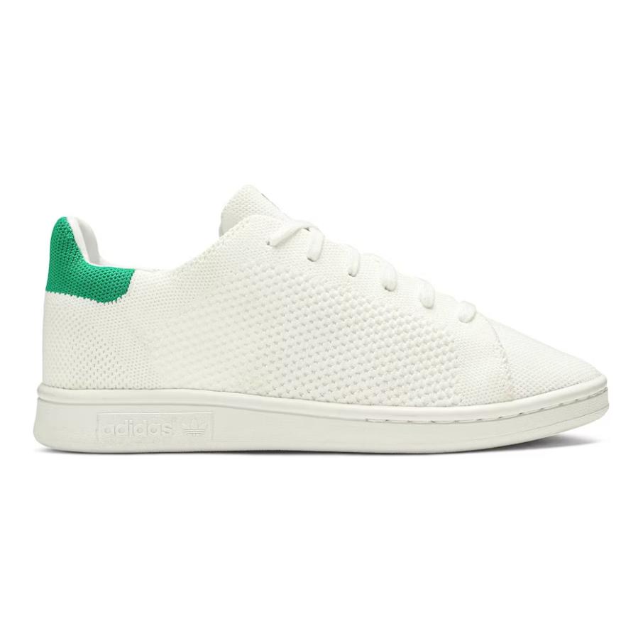 adidas Stan Smith Primeknit Bílá Zelená GS S75351