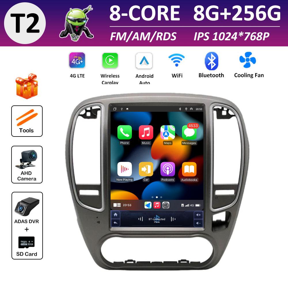 GPS Navigation Android OS for Nissan Bluebird Sylphy G11 2005 2006 2007 2008 - 2012 IPS Touch Screen DSP Stereo Wireless Carplay
