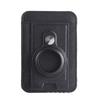 Leather Magnetic Card Holder for AirTag Locator - Strong, Elastic, MagSafe Compatible ID Wallet