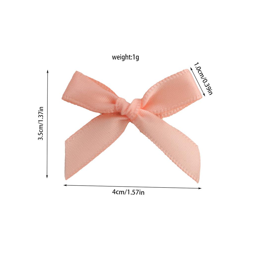 50 STÜCKE Mini Schleifchen Haarspangen 4cm Ballettstil Süße Schleife Haarspange Kopfschmuck Mädchen Haarschmuck Rosa Blau Rot Haarspangen