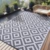 Tappeti Impermeabili da Esterno Olanly Reversibili in Paglia di Plastica Tappeti da Patio per Interno Esterno Ponte Cortile Picnic di Famiglia Tappeto da Balcone