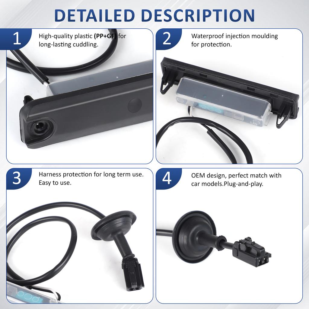 Tailgate Outer Handle Switch For Kia For Rondo 2007-2012 For Ceed 08-12 81260-1D000 812601D000 Replace Automobiles Part