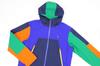 POLO RALPH LAUREN Performance Paneled Windbreaker Size Multicolor Men's Double-Zip Jacket/Hoodie, Small, (Product Code 01010032)