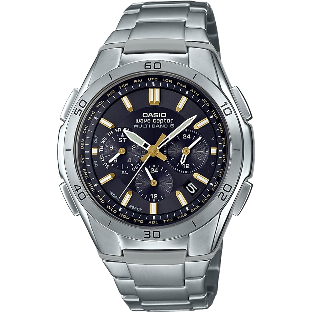 

[Casio] Watch Wave Scepter [Domestic Genuine] Radio Wave Solar Titanium WVQ-M410TD-1A2JF Men s Si...