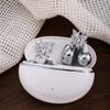 Butterfly Shaped Rhinestones Earphone Decorations Sweat Resistant Coppers Alloy Universal for Sports Enthusiasts and Fas