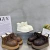 Fashion Platform Snow Boots Women's 2025 Winter New Fashion Height Increase Casual Cotton Shoes Outdoor Warm Comfort Lace Up Short Boots