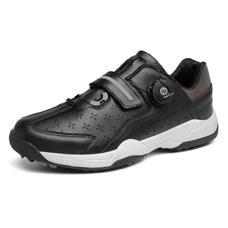 Neue Frühling- und Sommer-Plateau-Herren-Outdoor-Sportschuhe Klettverschluss Freizeitschuhe Mode Golfschuhe