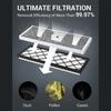 Cabin Filter Air Filter HEPA Air Intake Filter Replacement With Activated Carbon For Tesla Model Y 2021-2026 Model Y Juniper Air Filters 7