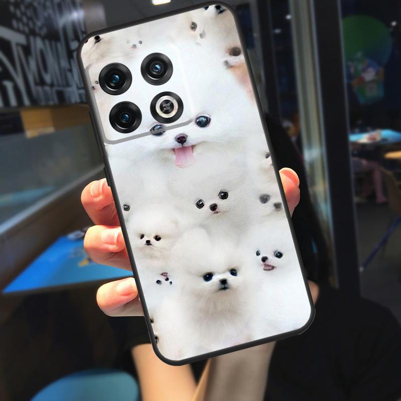 

Pomeranian Watercolor Dog Funda For OnePlus 12R 13 R 12 11 9 10 Pro 8T 9RT 10T OnePlus Nord 4 CE 2 3 Lite N20 N30 Case OnePlus Nord N10