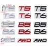 Auto Kofferbak Logo Sticker Decoratie Accessoires Voor Rdesign Polestar AWD V50 S60 XC60 S40 XC40 XC90 V60 S80 S90 V90 V70 T6