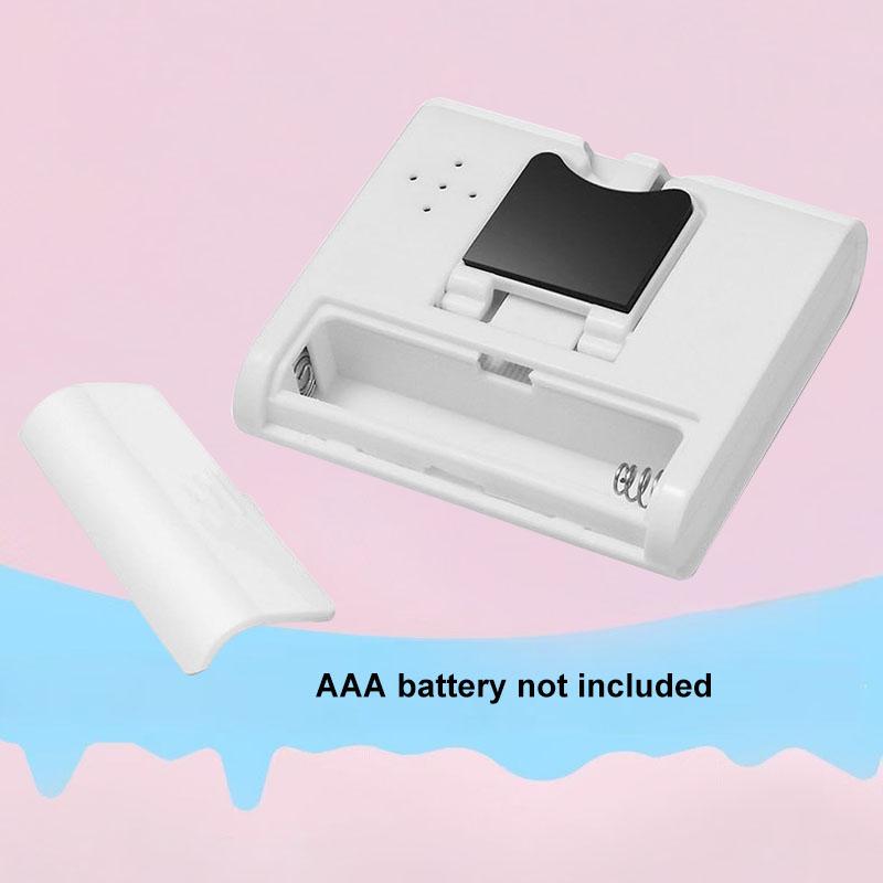 White Digital Kitchen Timer Cooking Timer LCD Digital Manual Countdown Mechanical Digital Kitchen Timer Magnetic Kitchen Gadgets