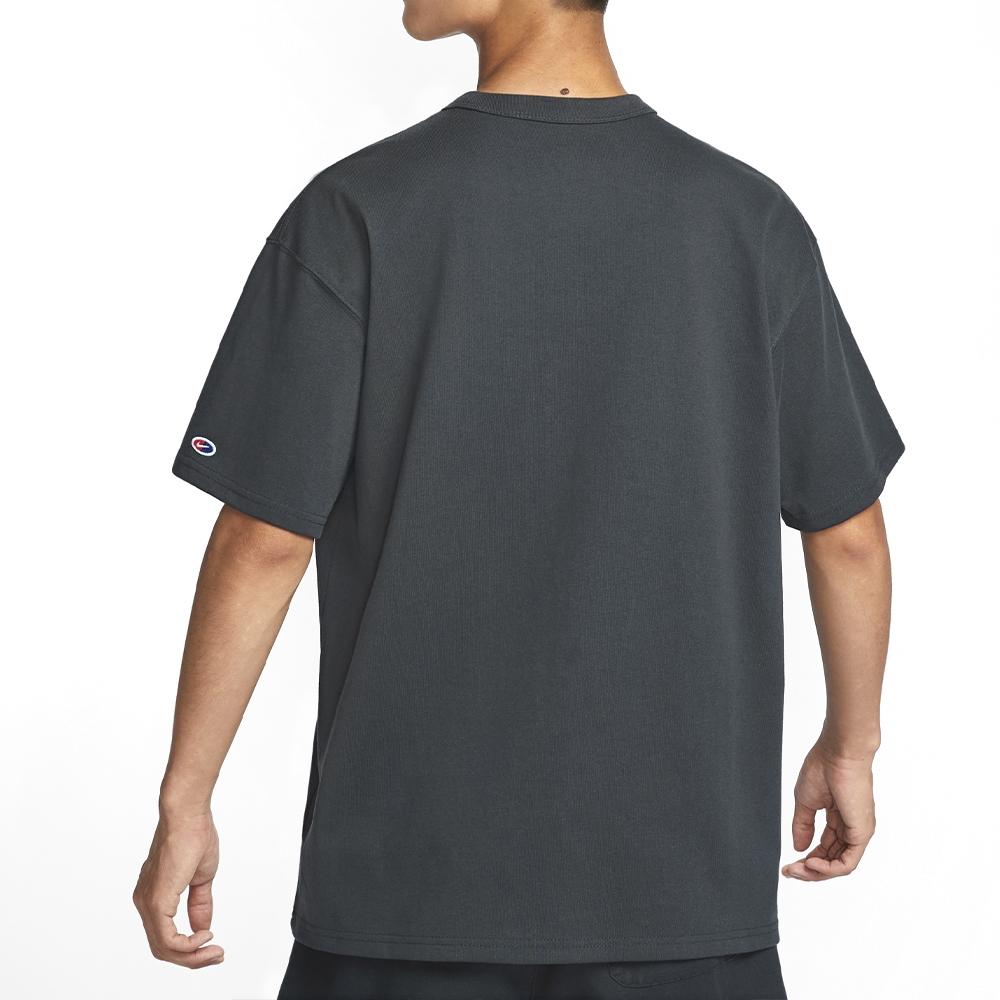 Nike Sportswear Essentials T Shirt Men's Gray Black HQ1570-045